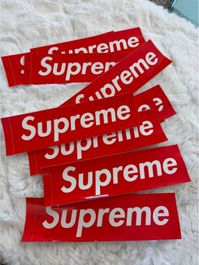 Lot of 10 Supreme stickers